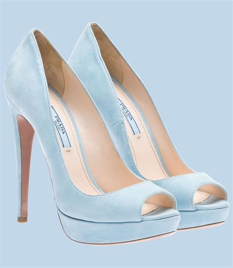 prada pumps blue|baby blue prada shoes.